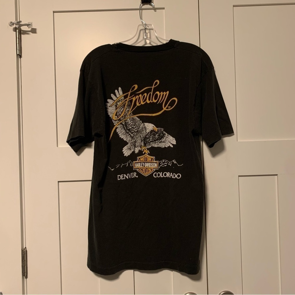 Single Stitch Vintage Harley Davidson Graphic Tee
